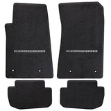 Camaro 2010-2015 4 Piece Floor Mats - Ultimat Lloyds Mats with Camaro Logo Script: Jet Black