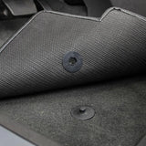 C7 Corvette Stingray Floor Mats - Lloyds Mats with C7 Crossed Flags & Stingray Script : Jet Black