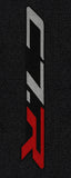 C7 Corvette Floor Mats - Lloyds Mats with C7R Script: Jet Black