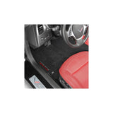 C7 Corvette Floor Mats - Lloyds Mats with Corvette Racing Script: Jet Black