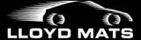 C7 Corvette Stingray Floor Mats - Lloyds Mats with C7 Crossed Flags & Corvette Script : Jet Black