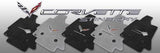 C7 Corvette Stingray Floor Mats - Lloyds Mats with C7 Crossed Flags: Jet Black